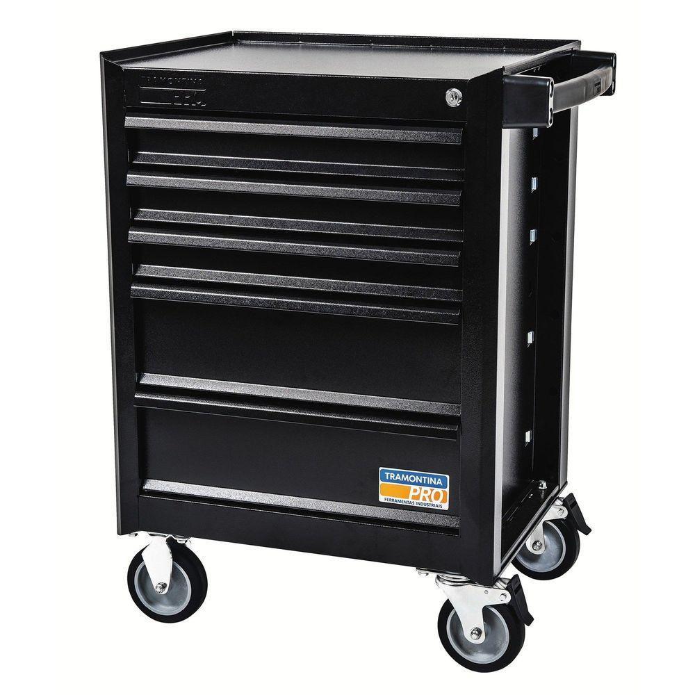 Carro Com Ferramentas 5 Gavetas 45 Peças Tramontina Pro Tramontina - 5