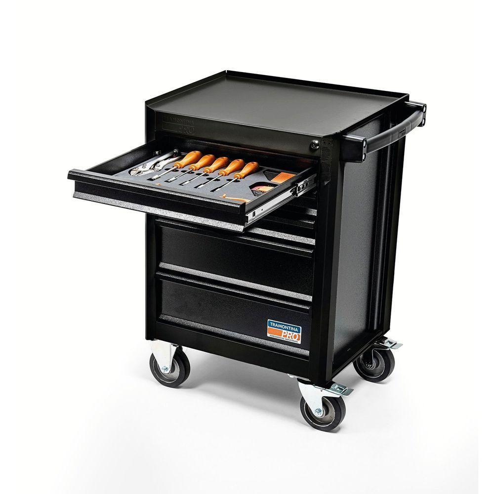 Carro Com Ferramentas 5 Gavetas 45 Peças Tramontina Pro Tramontina - 6