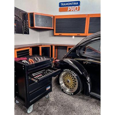 Carro Com Ferramentas 5 Gavetas 45 Peças Tramontina Pro Tramontina