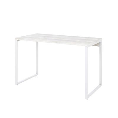 Mesa Kuadra Office 120x60x75cm Snow/Est.branca