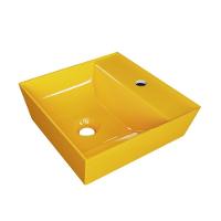 Cuba Apoio Angular Quadrada Volcano AQ33W Amarelo - 2