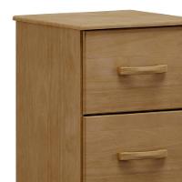 Mesa De Cabeceira Para Quarto 42cm 2 Gavetas Renzo Freijó F07 - Mpozenato - 2