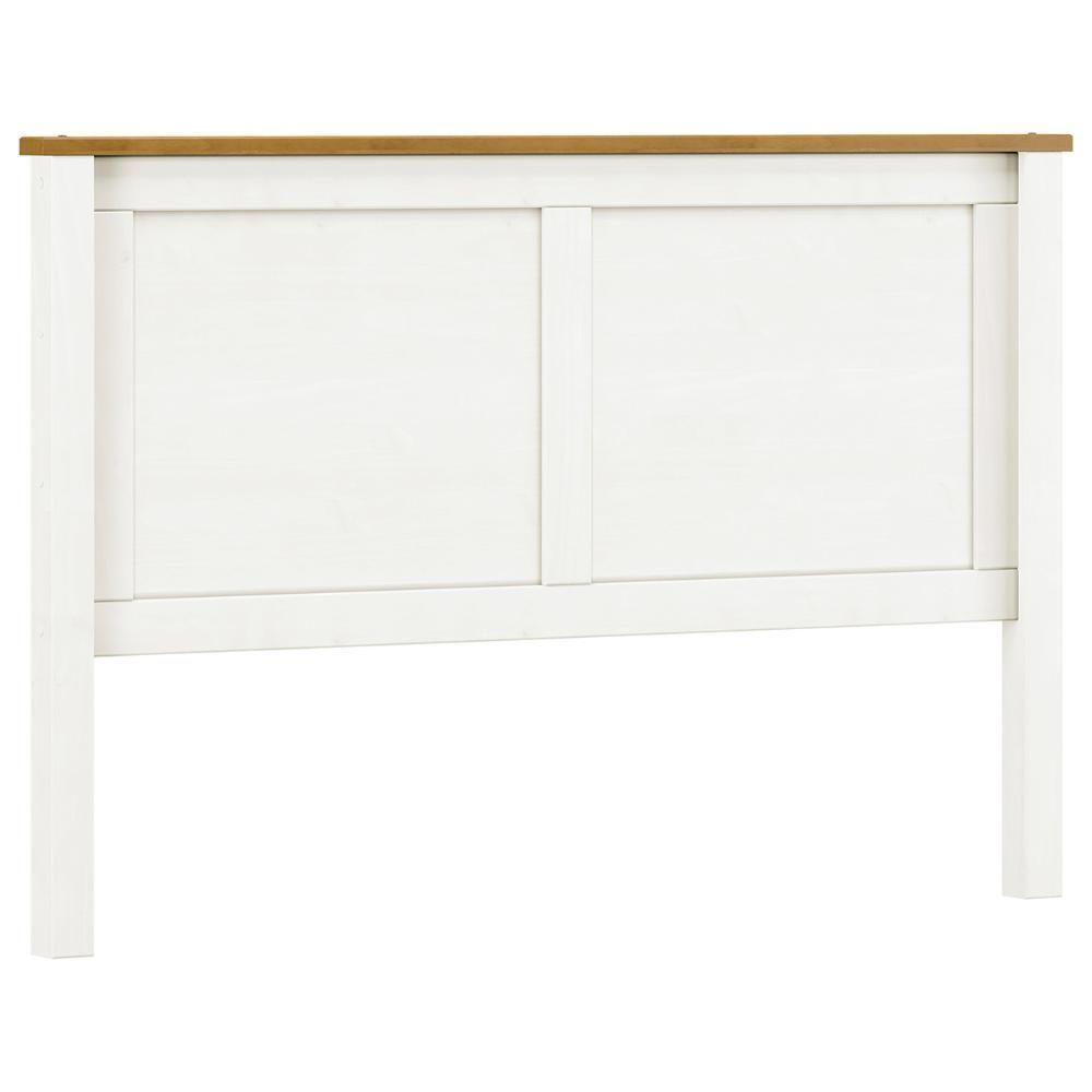 Cabeceira Cama Box Casal Queen 160cm Lázio Branco/freijó F07 - Mpozenato - 2