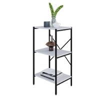 Estante Com 3 Prateleiras 84x45x33cm Tub TUEH843 Branco Chess Est.preta - 5