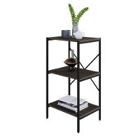 Estante Com 3 Prateleiras 84x45x33cm Tub TUEH843 Nogal Est.preta - 5