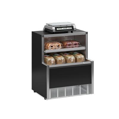 Módulo Balança E Vitrine Neutra Aberta Aurora Mpba075 Gelopar Módulo Aurora Preto Gelopar