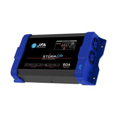 Fonte E Carregador De Bateria Jfa 60a Storm Lite Bivolt