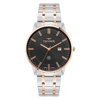 Relógio Technos Masculino Slim Bicolor - Gm10yw-1f Gm10yw-1f
