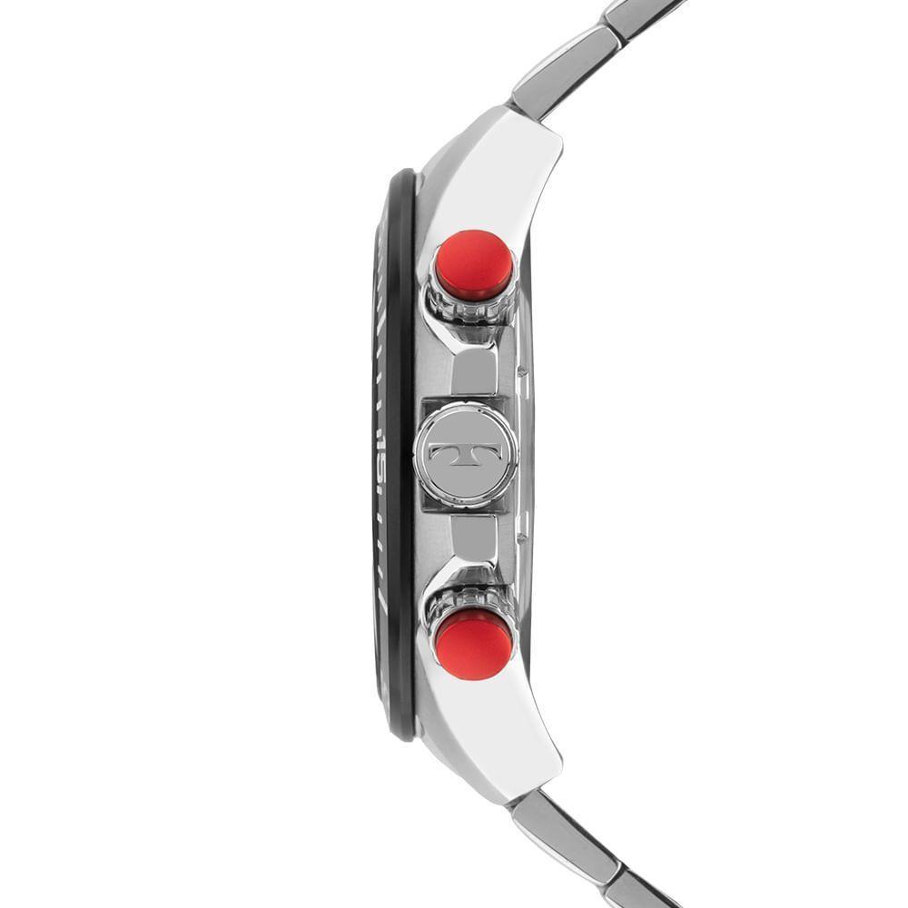 Relógio Technos Masculino Carbon Prata - Os1abu/1c - 2