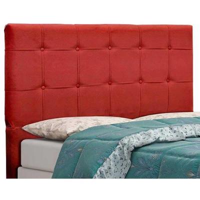 Cabeceira Tóquio Para Cama Box Solteiro 100 Cm Vermelho