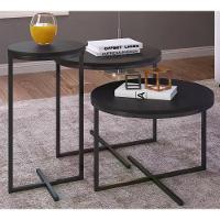 Conjunto Mesas Lateral Voip 03 Peças 24820 Linha Complemento - 1