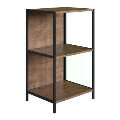 Estante Multiuso 3 Prateleirasvermont Preto Fosco