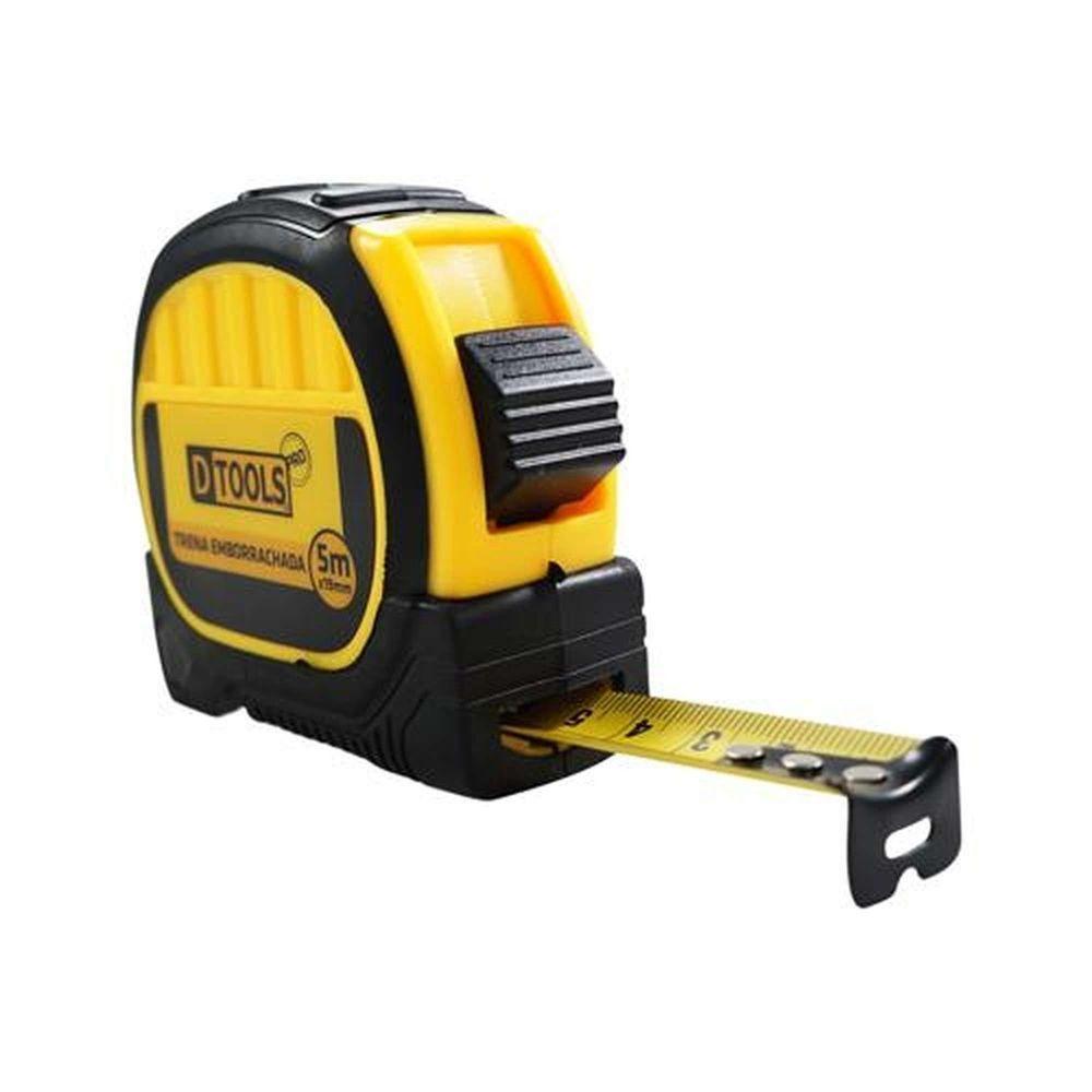 Trena Emborrachada Pro 5 Metros X 19mm - Fita Fosca - Dtools - 2