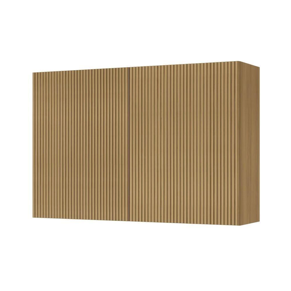 Armário Aéreo 2 Portas 120cm 100% Mdf Rainha Nature - 1