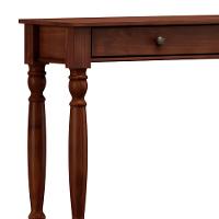 Aparador De Sala 120cm 2 Gavetas Pé Madeira Rubia Café F07 - Mpozenato - 5