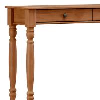 Aparador De Sala 120cm 2 Gavetas Pé Madeira Rubia Freijó F07 - Mpozenato - 6