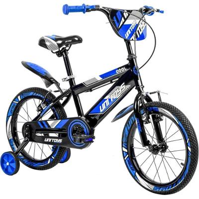 Bicicleta Infantil Aro 16 Azul Rodinhas Freio Vbrake Aço
