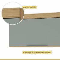 Armário 1 Porta Basculante Marquesa 80cm 100% Mdf Nature-verde