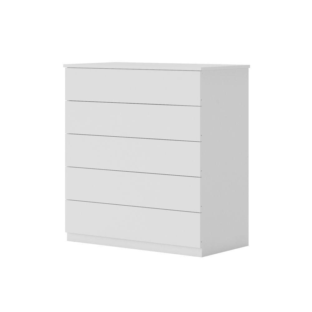 Cômoda 05 Gavetas Compacta Branco - 9