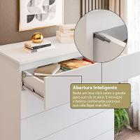 Cômoda 05 Gavetas Compacta Branco - 5