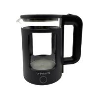 Chaleira Elétrica Mali Inox Vidro 1,5L 1800W Base 360° 220V - 1