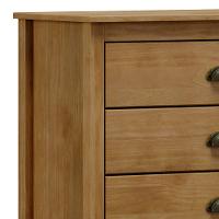 Cômoda Para Quarto 80cm Com 4 Gavetas Lázio Freijó F07 - Mpozenato - 5