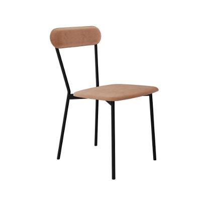 Cadeira Vintage Emília Fixa Com 4 Pés 450x505x810 Mm Com 1 Unidade Veludo Nude