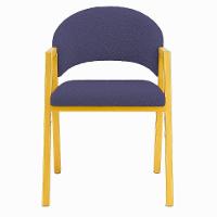 Cadeira De Jantar Antonella Veludo Estilo Poltrona Com Pés Dourado - 7 Decor Azul Marinho - 2