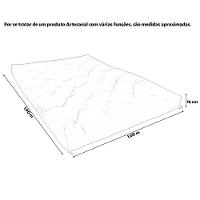 Colchão Futon King Dobrável Sofa Cama Verde Bandeira Impermeável - 4