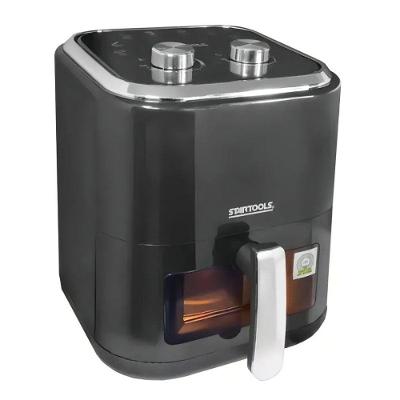 Fritadeira Elétrica Air Fryer 5 Litros Visor Led Preto 220V