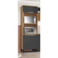 Paneleiro 3 Portas Nicho Para 2 Fornos New Porto - Itatiaia - 4