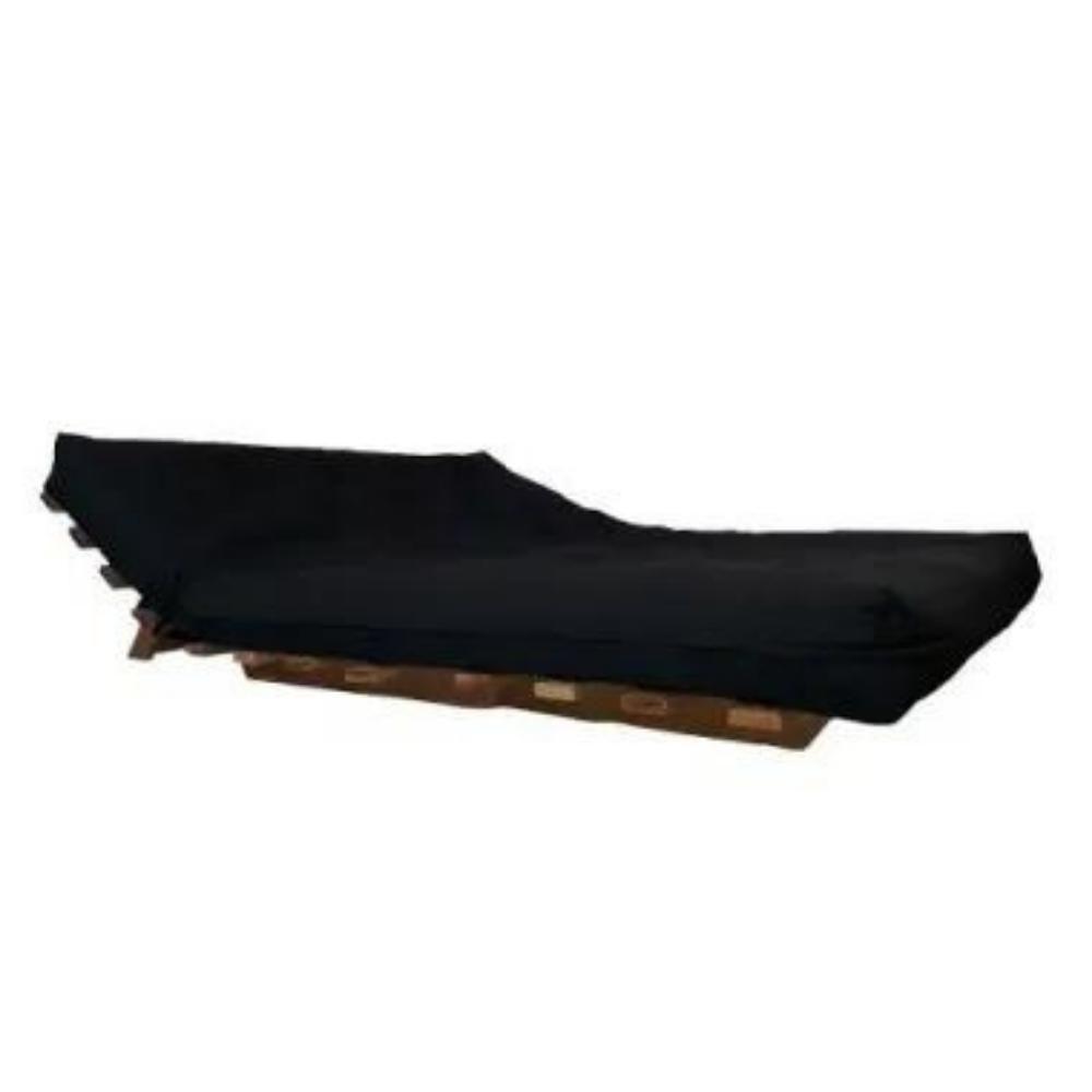 Futon Casal King Oriental Preto Madeira Nobre - 3