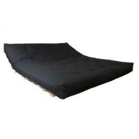 Futon Casal King Oriental Preto Madeira Nobre - 2