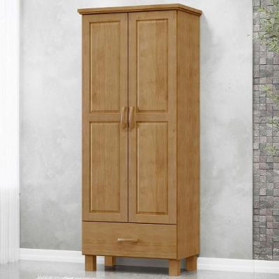 Guarda Roupa Solteiro 82cm 2 Portas 1 Gaveta Renzo Freijó F07 - Mpozenato