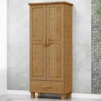 Guarda Roupa Solteiro 82cm 2 Portas 1 Gaveta Renzo Freijó F07 - Mpozenato - 1