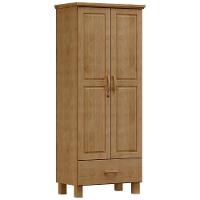 Guarda Roupa Solteiro 82cm 2 Portas 1 Gaveta Renzo Freijó F07 - Mpozenato - 6