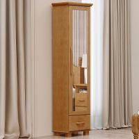 Sapateira De Madeira 47cm 1 Porta Com Espelho Eduarda Freijó F07 - Mpozenato - 1