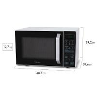 Micro-ondas Midea 27L MXSA27 Branco Com Preto 220V - 7