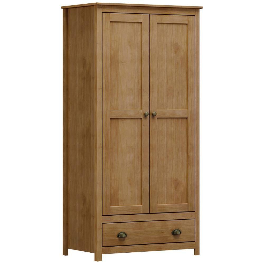 Guarda Roupa Solteiro 91cm 2 Portas 1 Gaveta Lázio Freijó F07 - Mpozenato - 2