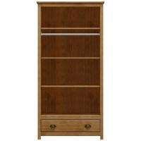 Guarda Roupa Solteiro 91cm 2 Portas 1 Gaveta Lázio Freijó F07 - Mpozenato - 5