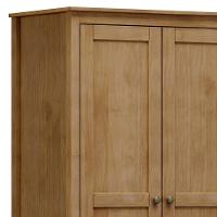 Guarda Roupa Solteiro 91cm 2 Portas 1 Gaveta Lázio Freijó F07 - Mpozenato - 6