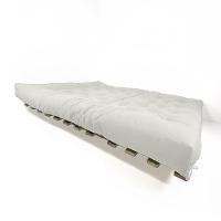 Sofa Cama Futon Oriental King Branco Off Acquablock Madeira Maciça Pinus Natural Sem Pintura - 3