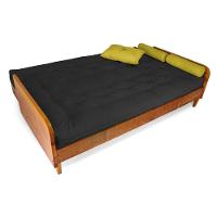 Sofá Cama Paris Acquablock Madeira Nobre Natural - 3