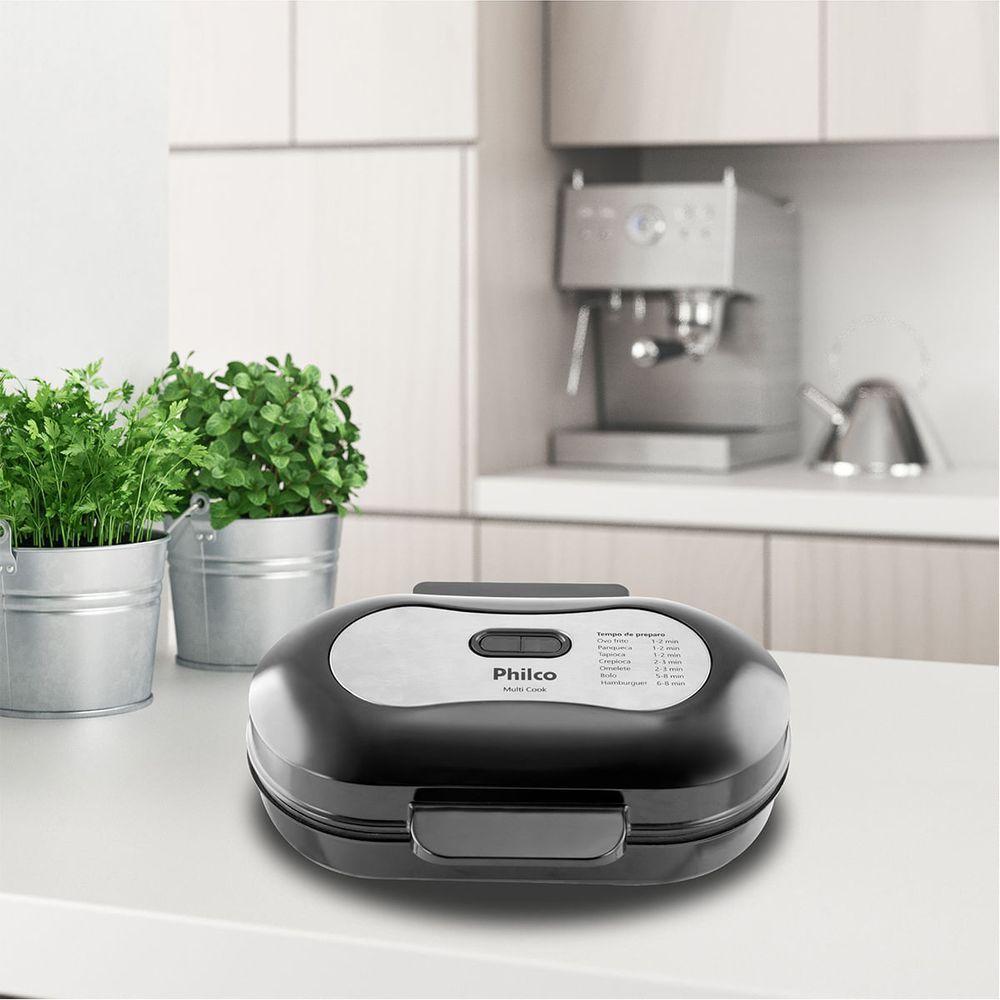 Multi Cook Philco 850W Sem Óleo Maxx Clean Antiaderente 110V - 6