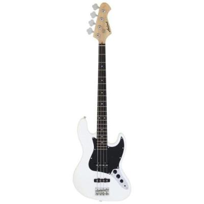 Contrabaixo Aria Pro Ii Stb-jb/b 4 Cordas White [f002]