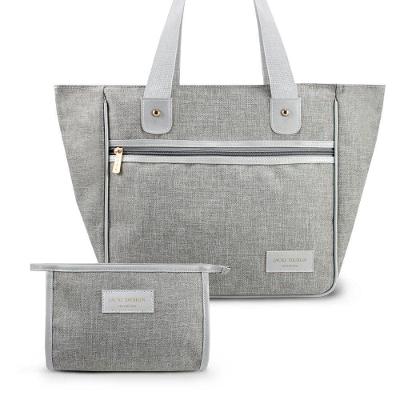 Kit De Necessaire E Bolsa Joy - Jacki Design Cinza
