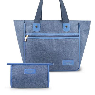 Kit De Necessaire E Bolsa Joy - Jacki Design Azul