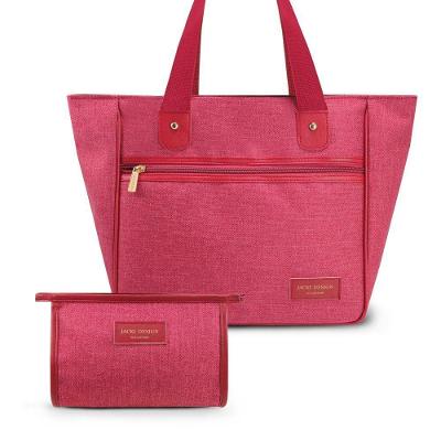 Kit De Necessaire E Bolsa Joy - Jacki Design Vermelho