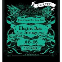 Encordoamento Para Baixo 4 Cordas Coated .045 Ags600c Aria Pro Ii [f002] - 1