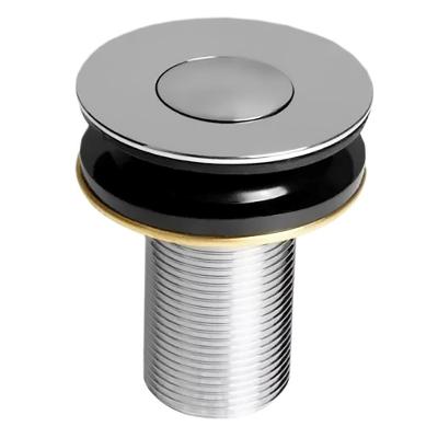 Kit Cuba Rt49 C/válvula Click 1''b (2,6cm) + Sifão Cromado + Flexível Bege Bege
